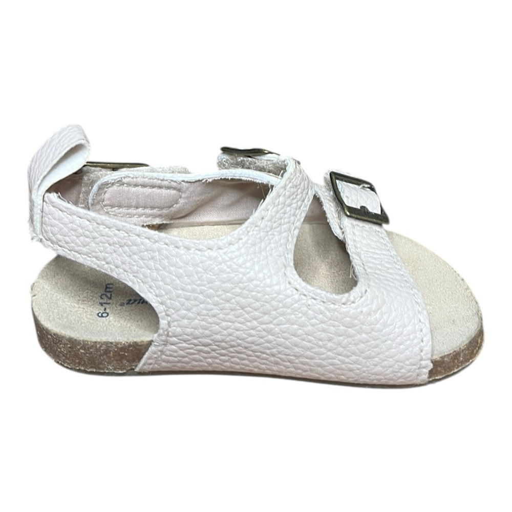 Tommy Bahama Kids Baby Sandals Velcro Straps  Size 6 to 12 Months Beige